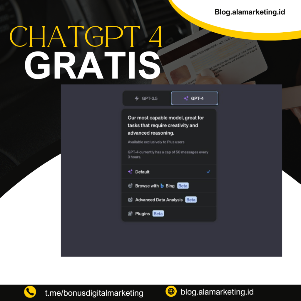 Cara Mengakses ChatGPT-4 Gratis