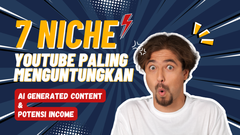 niche youtube paling menguntungkan - ai generated content